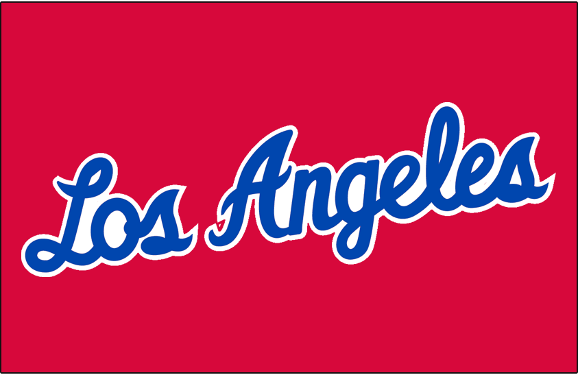 Los Angeles Clippers 1987-1989 Jersey Logo iron on transfers for fabric